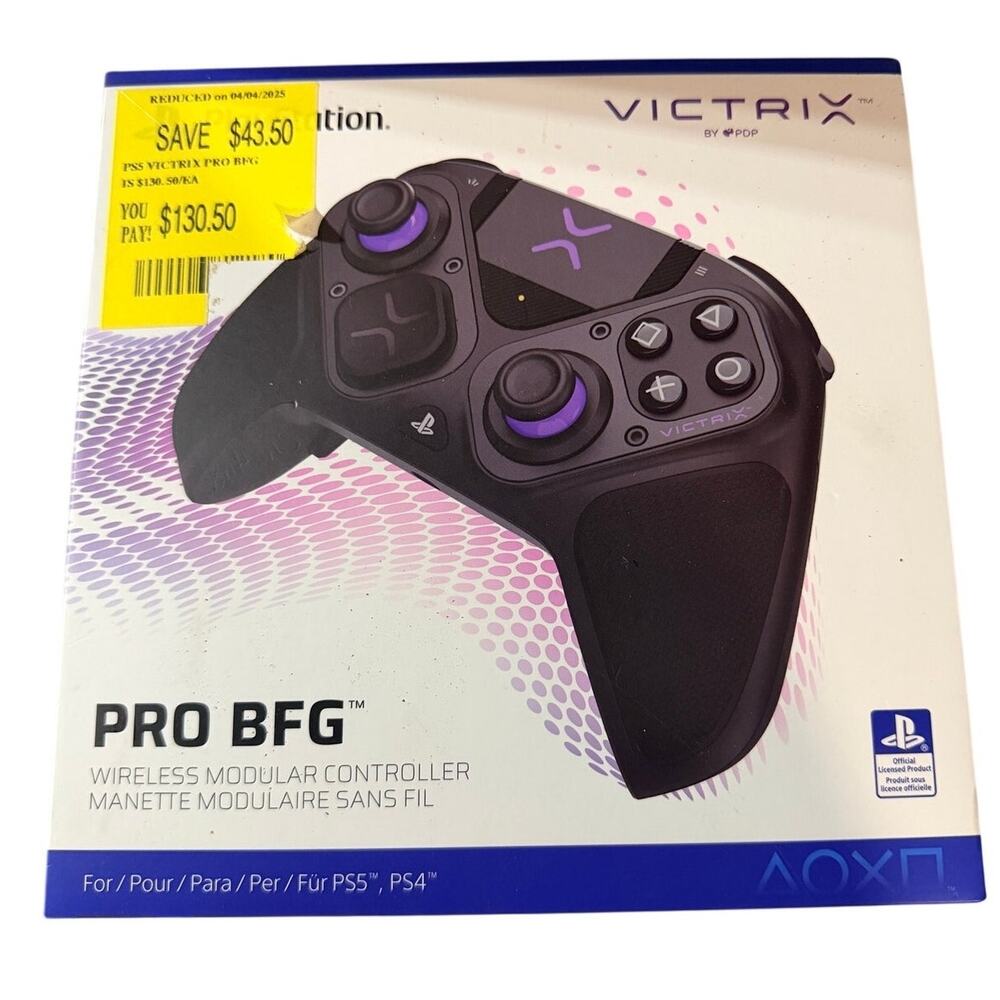Victrix Pro BFG Wireless Controller PS5 PS4 PC Playstation Modular Black Tested